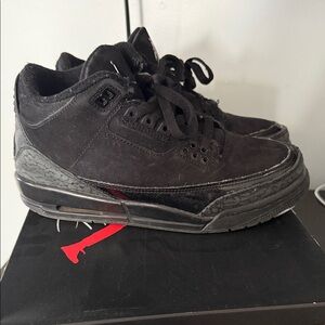 Jordan 3 black cat